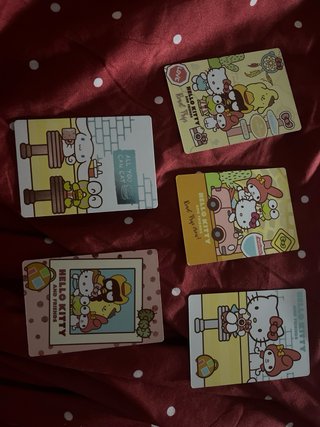 cartas hello kitty
