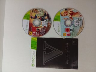 GTA V Xbox 360 – Completo con caja y 2 discos