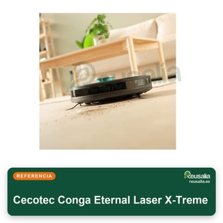 Cecotec robot aspirador fregasuelos láser app
