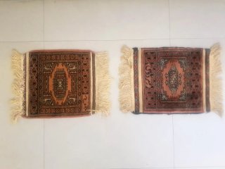 2 Alfombras Pequeñas de Lana