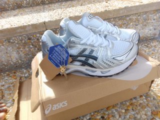 Asics Gel Kayano 14 Prata/Branco
