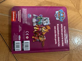 Libro Puzzle Patrulla Canina con 5 Puzzles