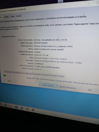 Portátil Toshiba Negro i5