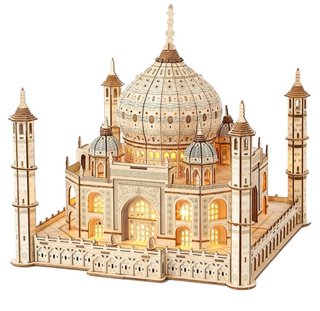 Puzzle 3D Taj Mahal Madera 388PCS