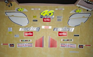 Kit adesivi Aprilia SR Valerossi 46 1997
