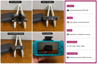 Cámara Oficial Sony PSP-300 + Caja | Impecable