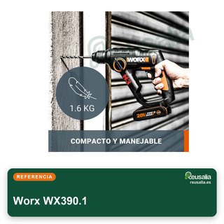 Worx WX390.1 martillo perforador 20V