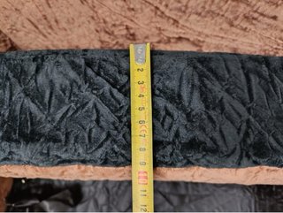Cama para Perro Grande Marrón y Negra