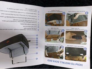 Cama para Perro Grande Marrón y Negra