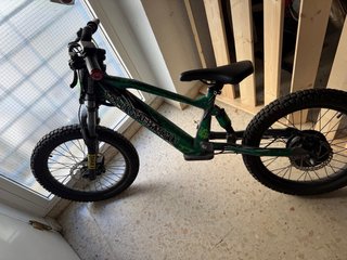 Bicicleta elettrica per bambini da 18 pollici
