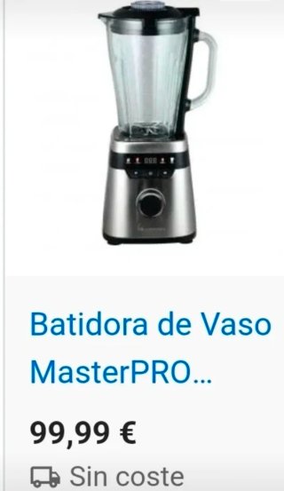 Batidora MasterPRO Maestro 1000W