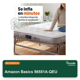 Materassino gonfiabile elettrico queen Amazon Basics