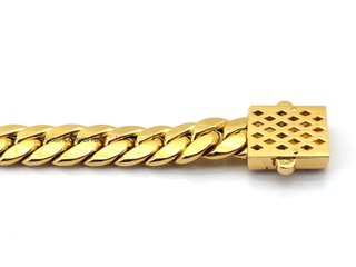 pulsera oro 18k con circonita