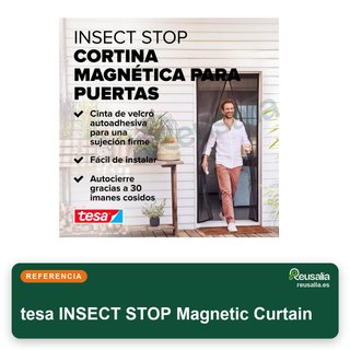 tesa INSECT STOP cortina magnética balcón
