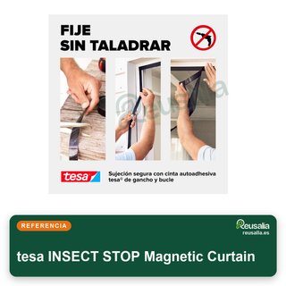 tesa INSECT STOP cortina magnética balcón