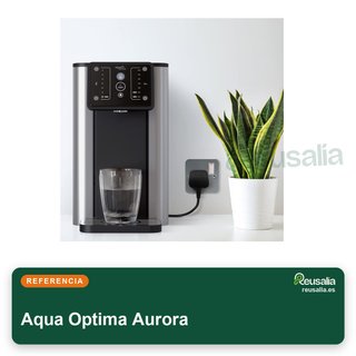 Dispensador Aurora agua caliente fría filtrada