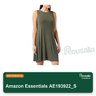 Amazon Essentials vestido mujer vuelo sin mangas talla XS