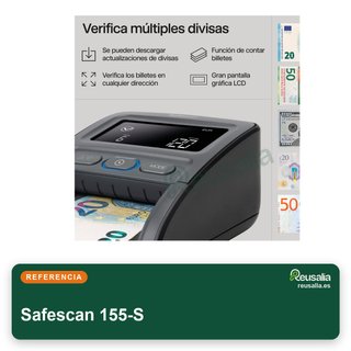 Safescan 155-S detector billetes falsos automático