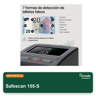 Safescan 155-S detector billetes falsos automático