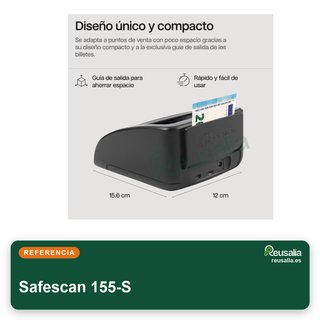 Safescan 155-S detector billetes falsos automático