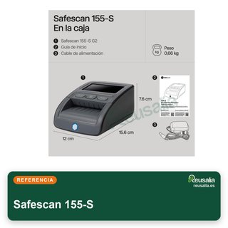 Safescan 155-S detector billetes falsos automático