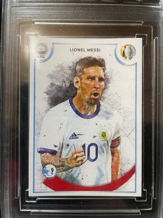 Cromo Messi Panini Copa América 2021 - 9.5 Gem MT