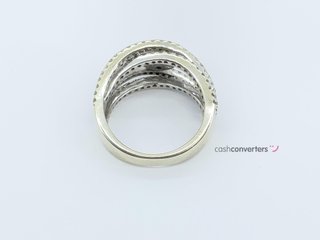 sortija oro 14k con piedra con diamante