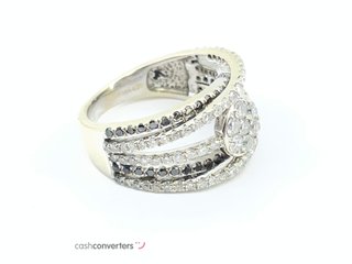 sortija oro 14k con piedra con diamante