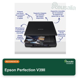 Scanner Epson Perfection V39II A4 4800 PPP USB