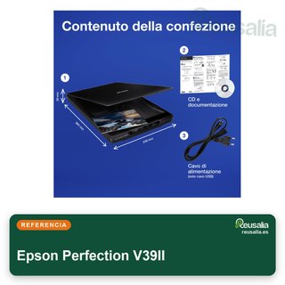 Scanner Epson Perfection V39II A4 4800 PPP USB