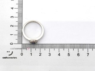 sortija oro 18k con piedra con diamante,zafiro