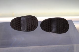 08. Zapatos, mocasines marrones de Nancy de Famosa. Originales, años 70.