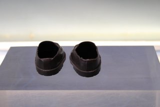 08. Zapatos, mocasines marrones de Nancy de Famosa. Originales, años 70.