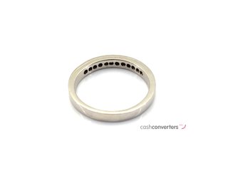 alianza oro 18k con piedra con diamante