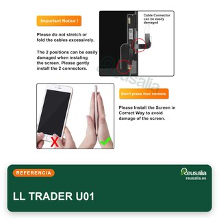 LL TRADER U01 Schermo di ricambio touch per iPhone 12