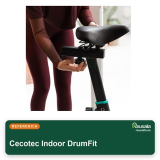 Cecotec Bicicleta Estática Indoor DrumFit 6kg