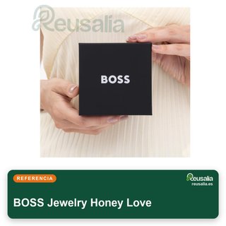 BOSS Pulsera Honey Love acero oro