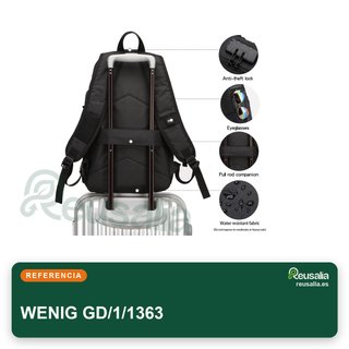 Mochila antirrobo portátil 15,6" con USB