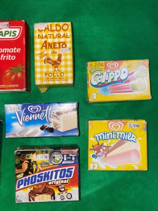 Pack Comida Juguete Miniaturas Variadas