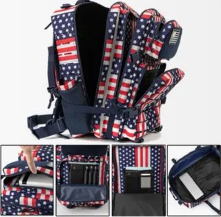 Mochila Táctica Estilo Bandera Americana