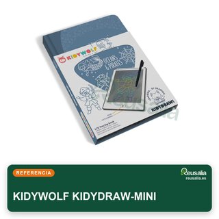 KIDYWOLF Tableta dibujo Mini 8.2" LCD