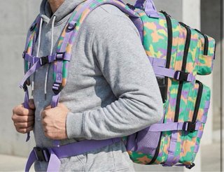 Mochila militar camuflaje colores