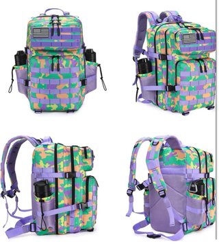 Mochila militar camuflaje colores