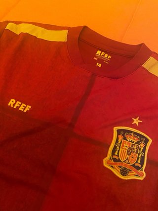 Camiseta Selección Española Fútbol Talla 14
