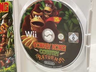 donkey kong country returns wii