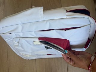 Mochila para portátil Aprox. blanca y roja