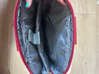 Mochila para portátil Aprox. blanca y roja