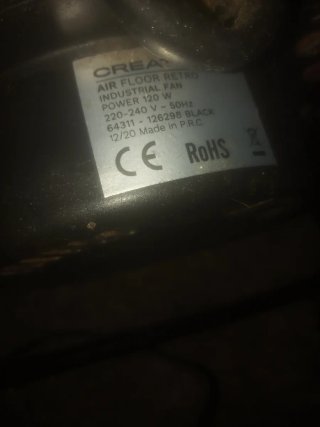 Ventilador Industrial CREATE.