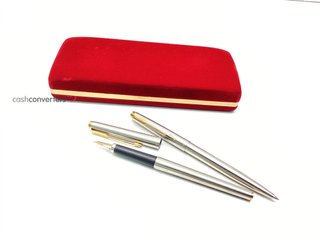 boligrafo parker set bolígrafo + pluma estilográfica