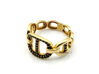 sortija oro 18k con piedra con circonita t. 17 (18,16 mm)